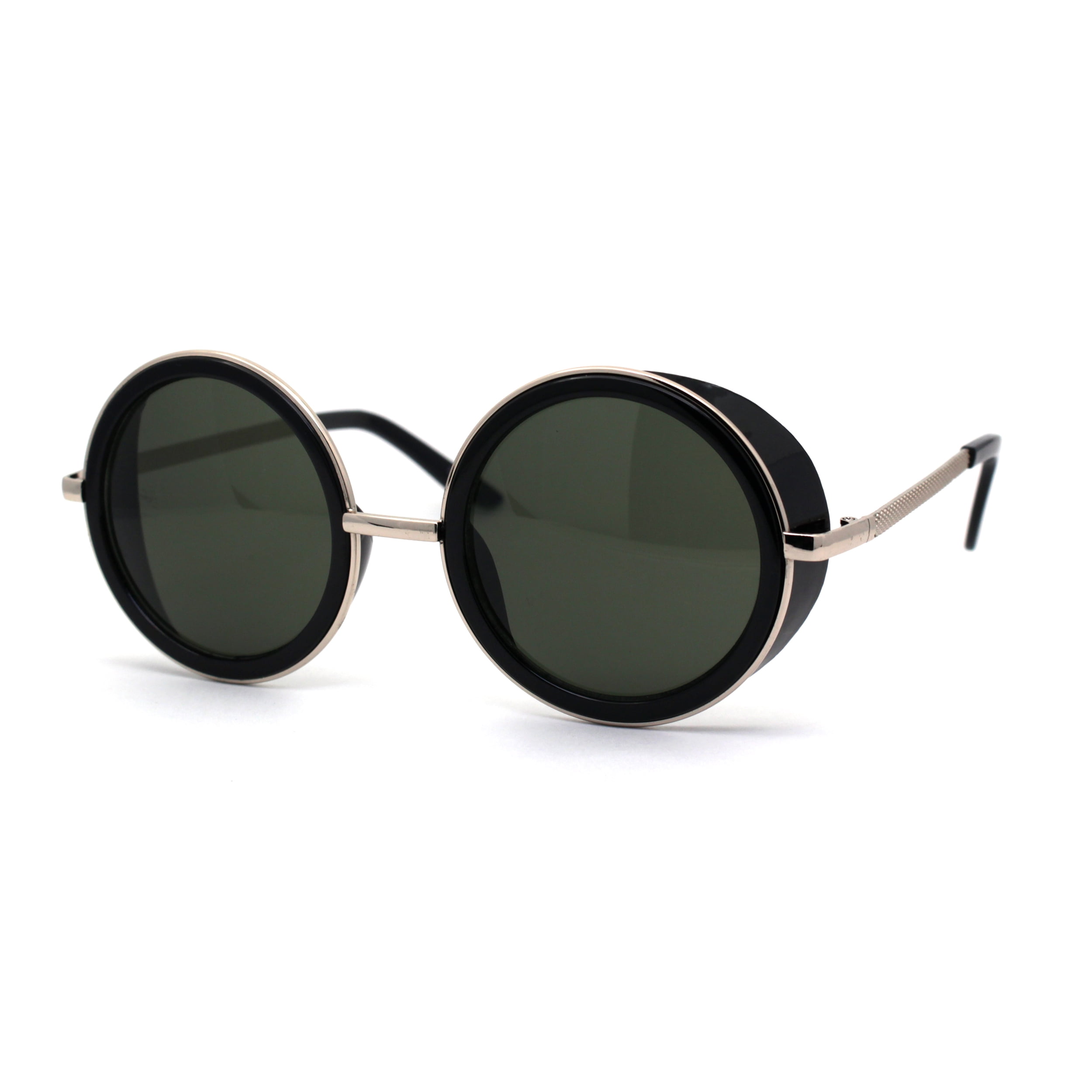 Plastic discount round sunglasses