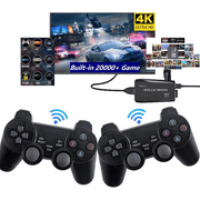 Retro Play- an All in One Retro Gaming Experience, Retro Play Game Console, Retro Play Game Stick, Retro Wand Classic Games,Retro Plug and Play Video Games for TV, 20000+ Games, 4K HDMI +2 Gamepads