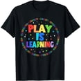 thumbnail image 1 of Retro Play Is Learning Teacher Back To School T-Shirt, 1 of 4
