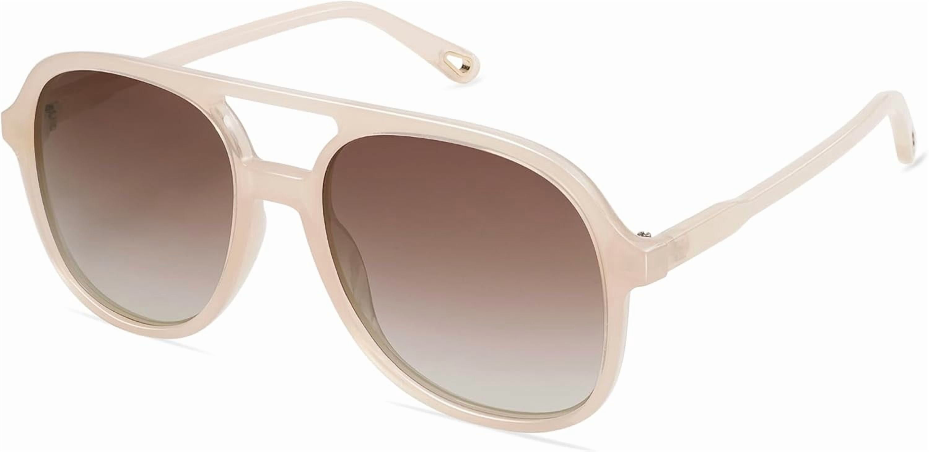 Retro Polarized Aviator Sunglasses Womens Mens Classic 70s  display picture 1