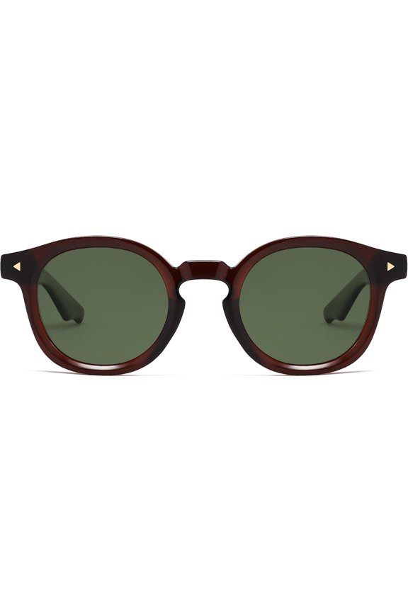 Retro Polarized Round Sunglasses Womens Mens  Panto Sun Glasses 70s 80s 90s Circle Shades SJ2378