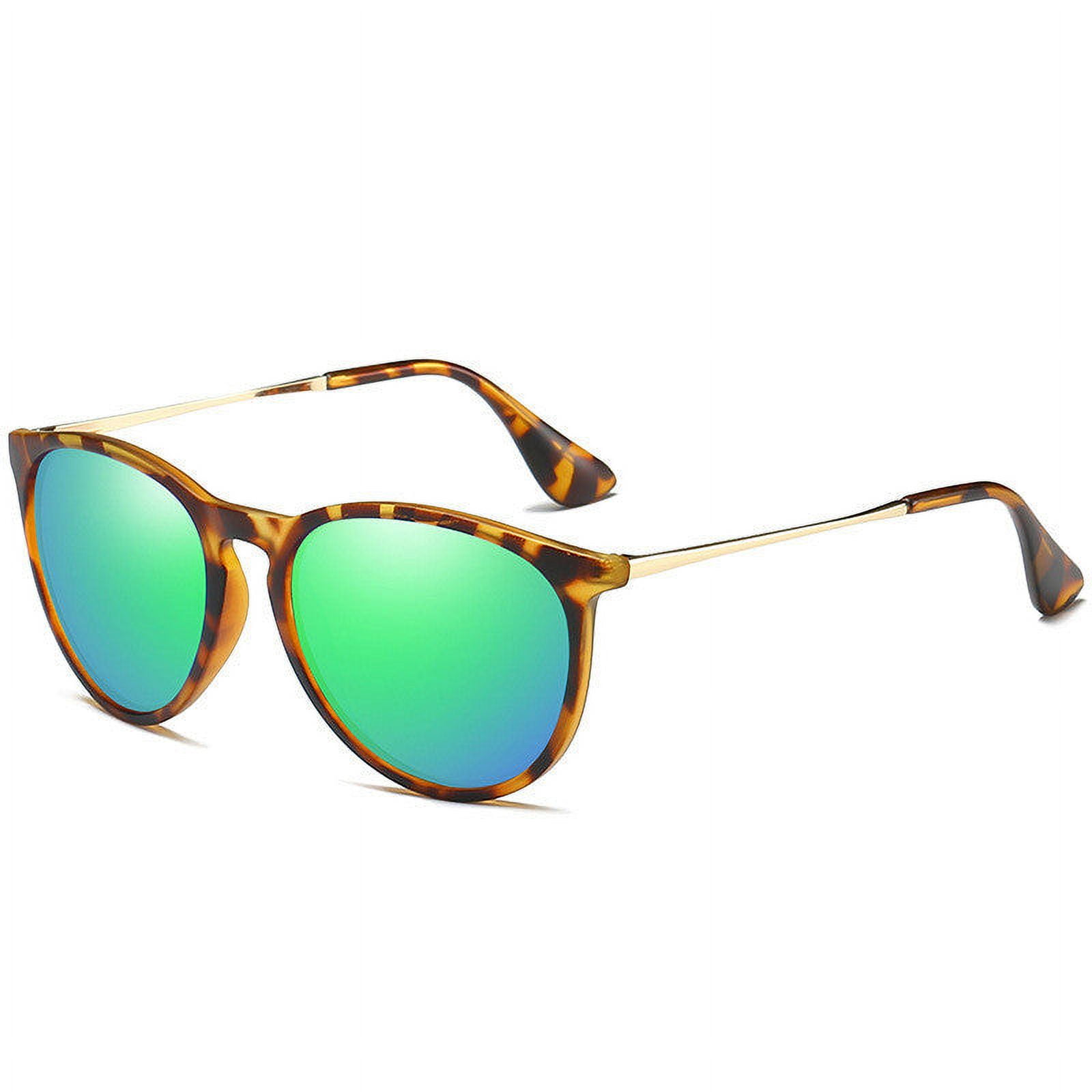 Cat Eye Sunglasses with UV400 Protection, Plastic & Metal Frame Chic Cat Eye Sunglasses | Polarized | UV400 Protection  main image 3
