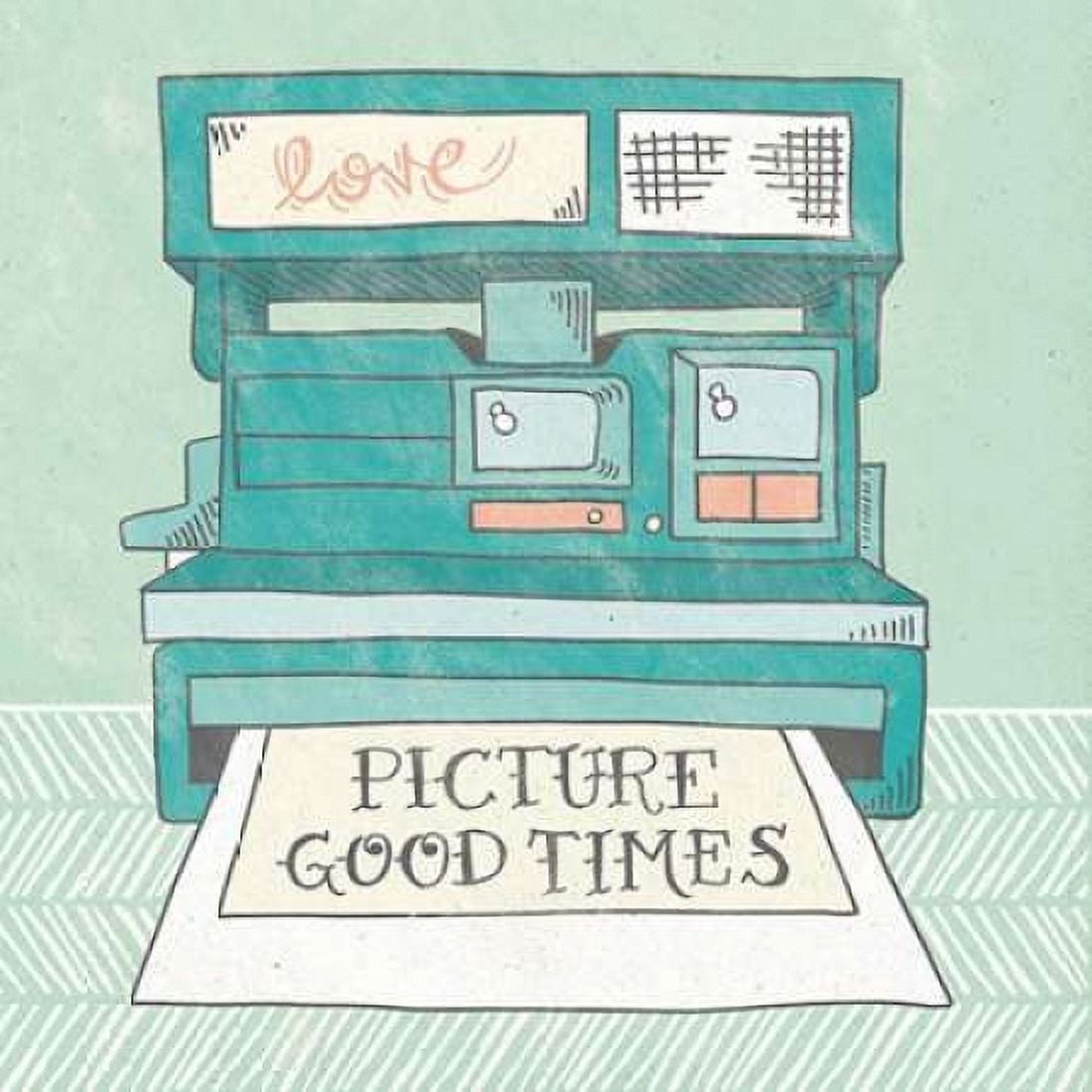 Retro Polaroid Gray Canvas Art - Mary Urban (24 x 24)