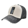 thumbnail image 1 of Retro Police America Flag Distressed Baseball Cap Dad Hats for Men Women Vintage Trucker Hat Low Profile Ball Caps, 1 of 7