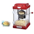 Popcorn Machine R Retro Popcorn Machine, Electric Countertop Popcorn Maker with Stainless ...