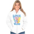 thumbnail image 1 of Retro Popeye Olives Love Wins Zip Hoodie Sweatshirt Women Brisco Brands M, 1 of 5