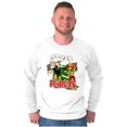 thumbnail image 1 of Retro Popeye Steam Train Cartoon Long Sleeve TShirt Men Women Brisco Brands S, 1 of 5