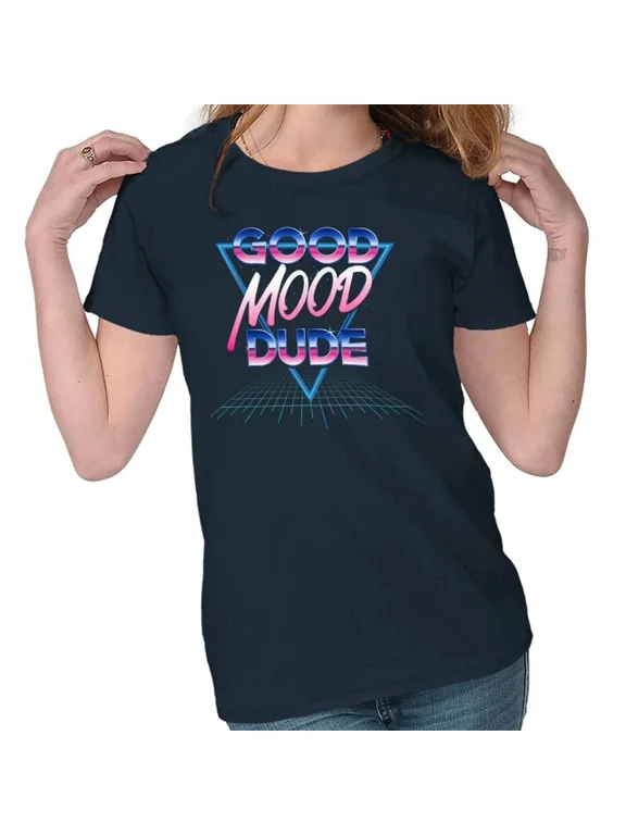 Retro Positivity Vaporwave Good Mood Dude Graphic Shirt
