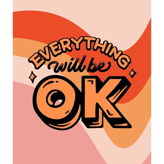 Retro Poster Wall Art Print, Retro Aesthetic Room Decor, Positive Quote Have A Good Day Art Print Vintage Nostalgia Poster