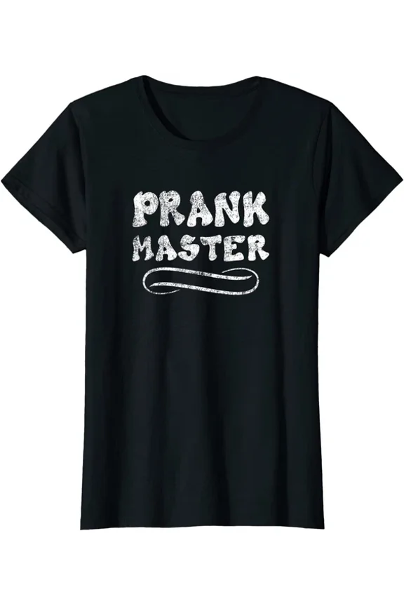 Retro Prank Master April Fool'S Day Joke Graphic Art T-Shirt