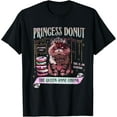thumbnail image 1 of Retro Princess Donut Dungeon Crawler Carl Book Lovers Outfit T-Shirt Unisex S-5XL Hot Trending Shirt, Vintage Birthday Gift, 1 of 2