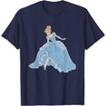 thumbnail image 1 of Retro Princess in Dress Cinderella DTG Print Unisex T-Shirt, 1 of 5
