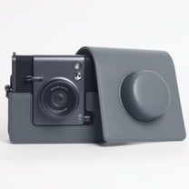 Retro Protective Camera Case for instax WIDE Evo with Adjustable Shoulder Strap PU Leather Storage Bag Travel Organizer Anti-Scratch Shockproof  Camera Case