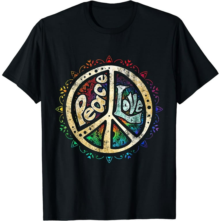 Retro Psychedelic Peace Sign Hip Funky Radical Tees Retro Psychedelic Peace Sign Hip Funky Radical Tees