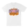 thumbnail image 1 of Retro Pumpkin Spooky Season Shirt Unisex 3X-Large White, 1 of 5