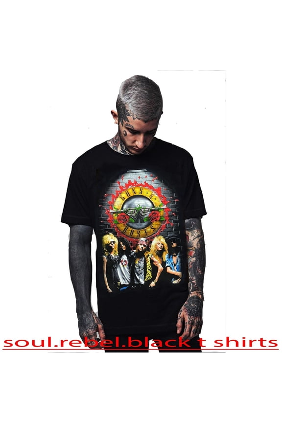 Retro Punk Rock Inspired Band Style Graphic Shirt Men's Sizes