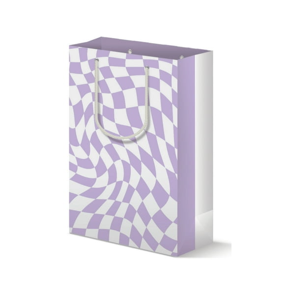 Retro Purple Gift Bag