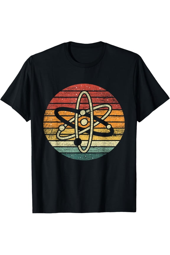 Retro Quantum Mechanics Atom Physics T-Shirt