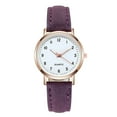 thumbnail image 1 of Retro Quartz Ladies Luminous Watch Watch Belt Diamond-Studded Female Women's Watch Replacement Watch Band Strap Watches for Men Leather Watch Leather Case Small Wrist Watches for Women Watch Band, 1 of 5