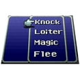 thumbnail image 1 of Retro RPG Menu Doormat Welcome Floormat ( 18" x 24" 16-bit blue), 1 of 1
