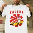 thumbnail image 1 of Retro Racer X Vintage Speed Thrill Racing Fan Art Graphic V50482 Unisex T-Shirt, Up to Size 5XL, 1 of 2
