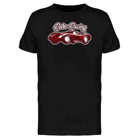Retro Racing T-Shirt Men -Image by Shutterstock, Male 3X-Large