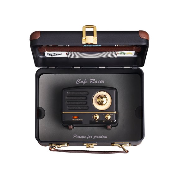 Retro Radio Creative Birthday Present Cute Girl Christmas Gift Portable Metal Wireless Bluetooth Speaker