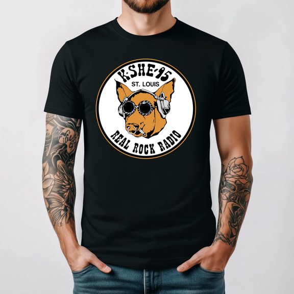 Retro Radio Fan Sweet Mascot Vintage Style Unisex T Shirt up to 5XL