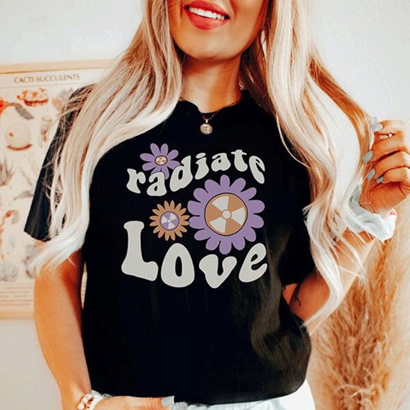 Retro Radiology Oncology Shirt , Groovy Rad Tech Tshirt, Valentine'S Day Radiologist T-Shirt, Xray Tech , Rad Technologist Tee