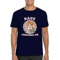 thumbnail image 1 of Retro Rage Consumes Me Funny Cat Meme Y2K Aesthetic Humor Graphic T-Shirt, for men & women, up to size 5XL, 1 of 3
