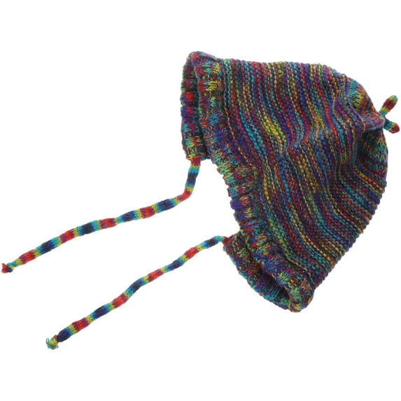 Houderco Knitting Hats Woolen Yarn Women Outdoor Activities 1Pcs 12.2X9In