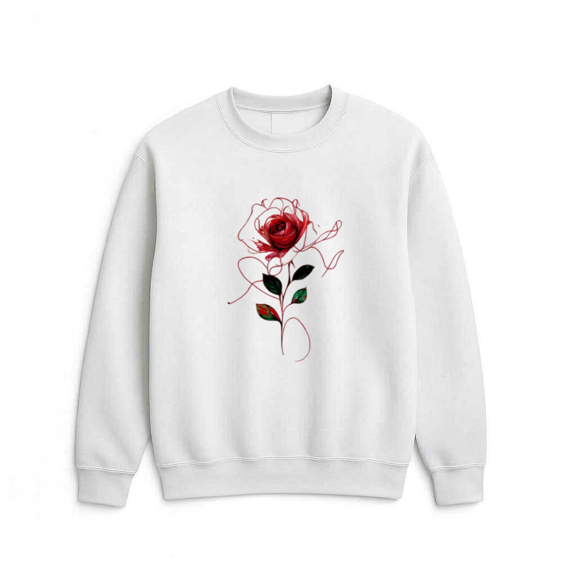 Retro Rainbow Happy Positive Colorful Vibes Daily Graphic Print Sweatshirt, for men & women, up to size 5XL