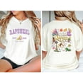 thumbnail image 1 of Retro Rapunzel Tangled Two sided Shirt, Floral Rapunzel Shirt, WDW Disney Princess Shirt, Disney Rapunzel Shirt, 1 of 4