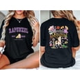 thumbnail image 1 of Retro Rapunzel Tangled Two sided Shirt, Floral Rapunzel Shirt, WDW Disney Princess Shirt, Disney Rapunzel Shirt, 1 of 5