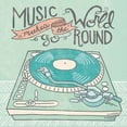 thumbnail image 1 of Retro Record Player Gray Poster Print by Mary Urban, 1 of 2