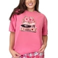 thumbnail image 1 of Retro Record Player T-Shirt, Vintage Floral Vinyl Tee, Music Lover's Graphic Tee, Vintage Music T-Shirt, Retro Vinyl Record Flowers Shirt, Crunchberry Comfort Colors T-Shirt, Medium, 1 of 1