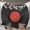 thumbnail image 1 of Retro Record Tapestry for Bedroom Wall Hanging Tapestry, Abstract Vintage Minimalist Art Ceiling Backdrop Tapestries Poster Blanket Wall Decor for Teens Room Living Room Dorm 59" x 79", 1 of 8