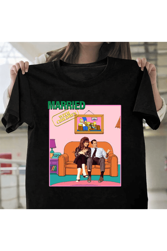 Retro Recreation Married With Children 90s TV Show Al Bundy Art Unisex T-Shirt, for men & women, up to size 5XL.