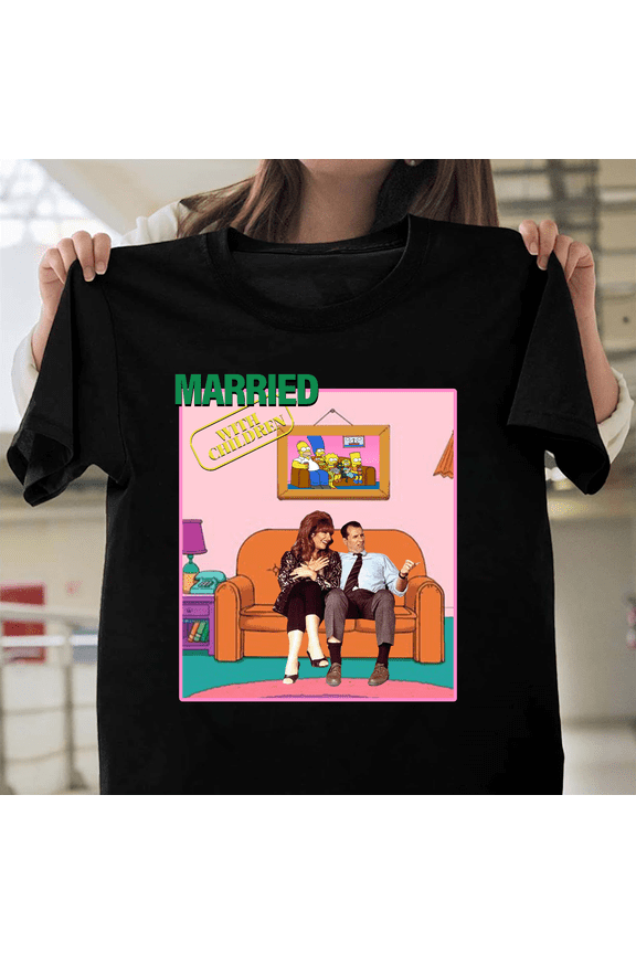 Retro Recreation Married With Children 90s TV Show Nostalgia Al Bundy Art V50418 Unisex T-Shirt, Size Up to 5XL