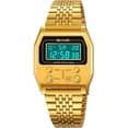 thumbnail image 1 of Retro Rectangle Digital Watch For Men Classic Stylish Design Multifunction Stainless Steel Business Men Wristwatch With Alarm, Stopwatch, Countdown, 1 of 5