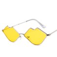 thumbnail image 1 of Womens Novelty Sunglasses Red Lips Designs Eyewear With AC Lens Trendy Fun Sunglasses For Parties Or Everyday, 1 of 1