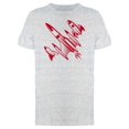 thumbnail image 1 of Retro Red Rockets Doodle Tee Men's -Image by Shutterstock, 1 of 2