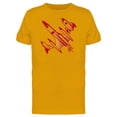 thumbnail image 1 of Retro Red Rockets Doodle Tee Men's -Image by Shutterstock, 1 of 1