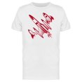 thumbnail image 1 of Retro Red Rockets Doodle Tee Men's -Image by Shutterstock, 1 of 2