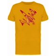 thumbnail image 1 of Retro Red Rockets Doodle Tee Men's -Image by Shutterstock, 1 of 1
