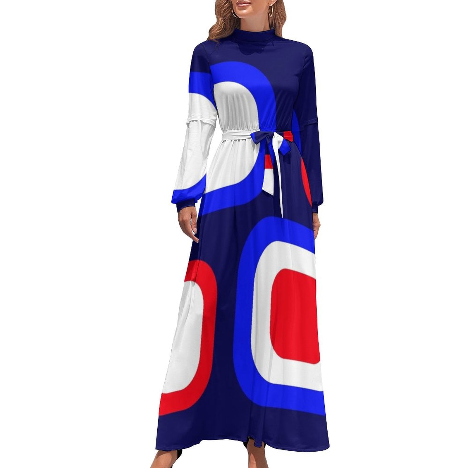 red white and blue evening dress Spaghetti Straps Royal Blue Sequin Short Dress – Ohmollydress main image 1