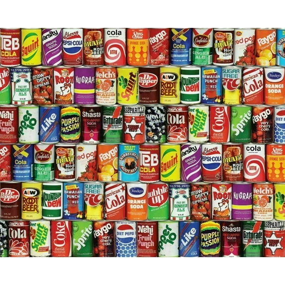 Springbok Retro Refreshments 1000 Piece Adult Jigsaw Puzzle