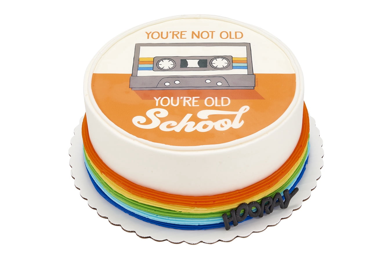 Retro Remix ROUND CAKE