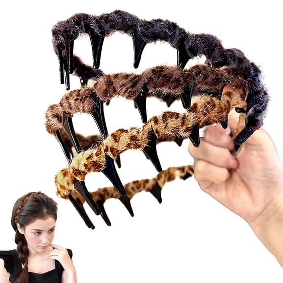 Retro Retro High Skull Pearl Headband, Vintage High Cranium Headband, Non-slip Wedding Party Elegant Braided Headbands with Comb Teeth, Hair Accessories Gifts For Women Girls