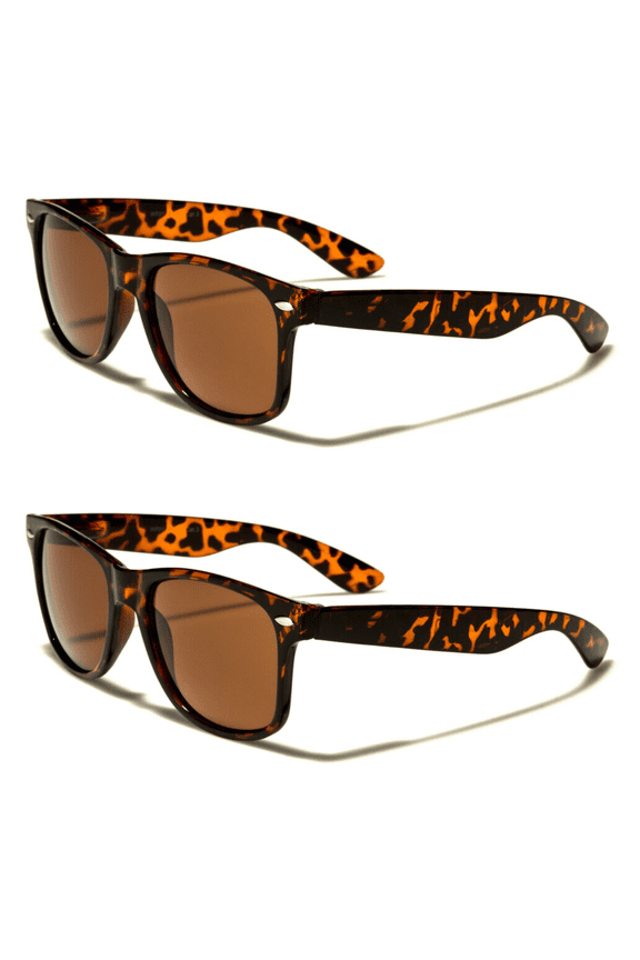 2 Pack Tortoise Shell Sunglasses Free Shipping